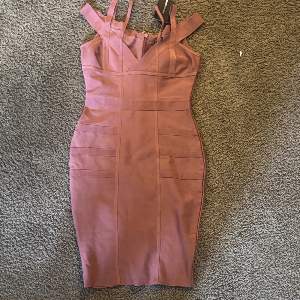 Fashion Nova Lansa Bandage Dress Size L